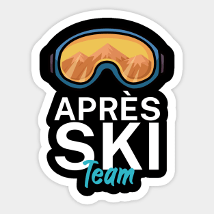 Apres Ski Team Sticker